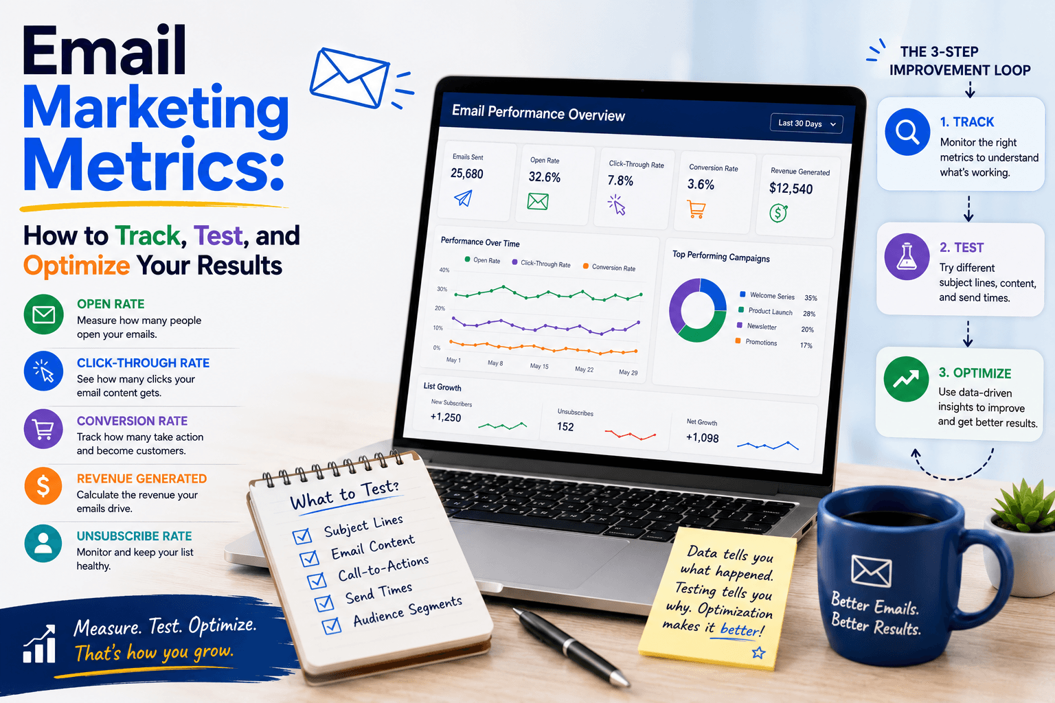 Email Marketing Metrics How to Track, Test, and Optimize Your Results