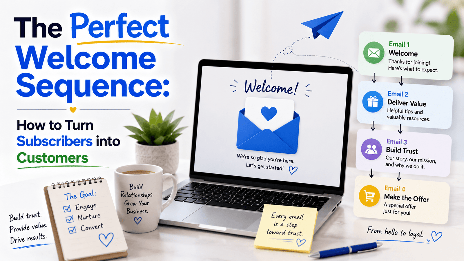 The Perfect Welcome Sequence How to Turn Subscribers into Customers